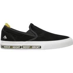 Emerica Wino G6 Slip-On X Independent Black