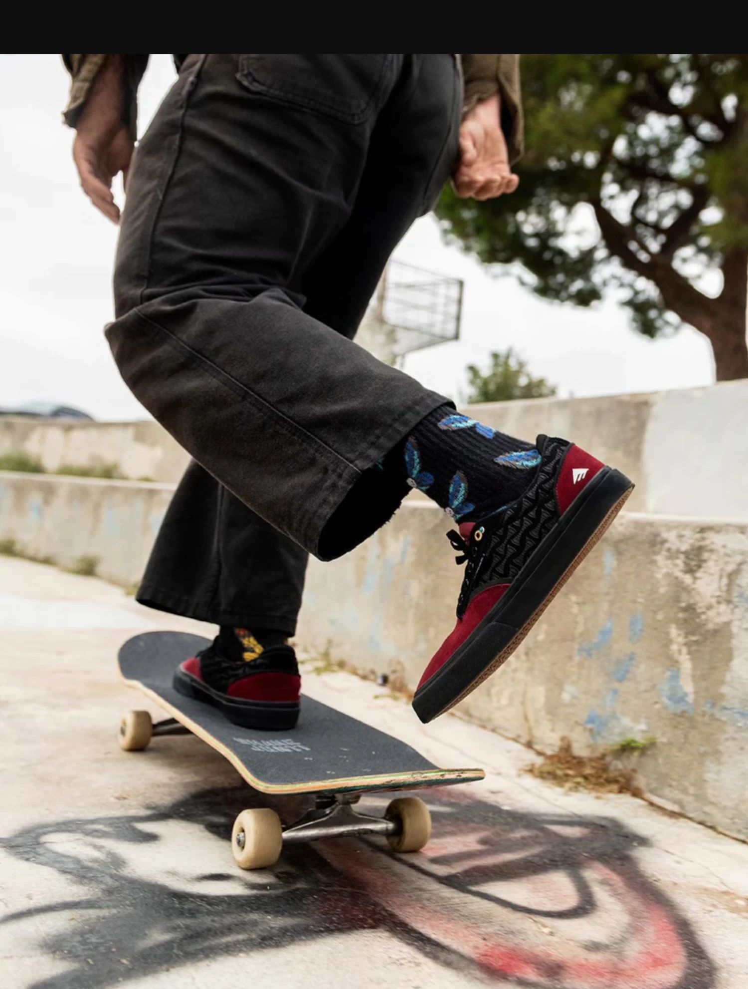 Emerica Dickson X Independent Red/ Black - Afbeelding 7