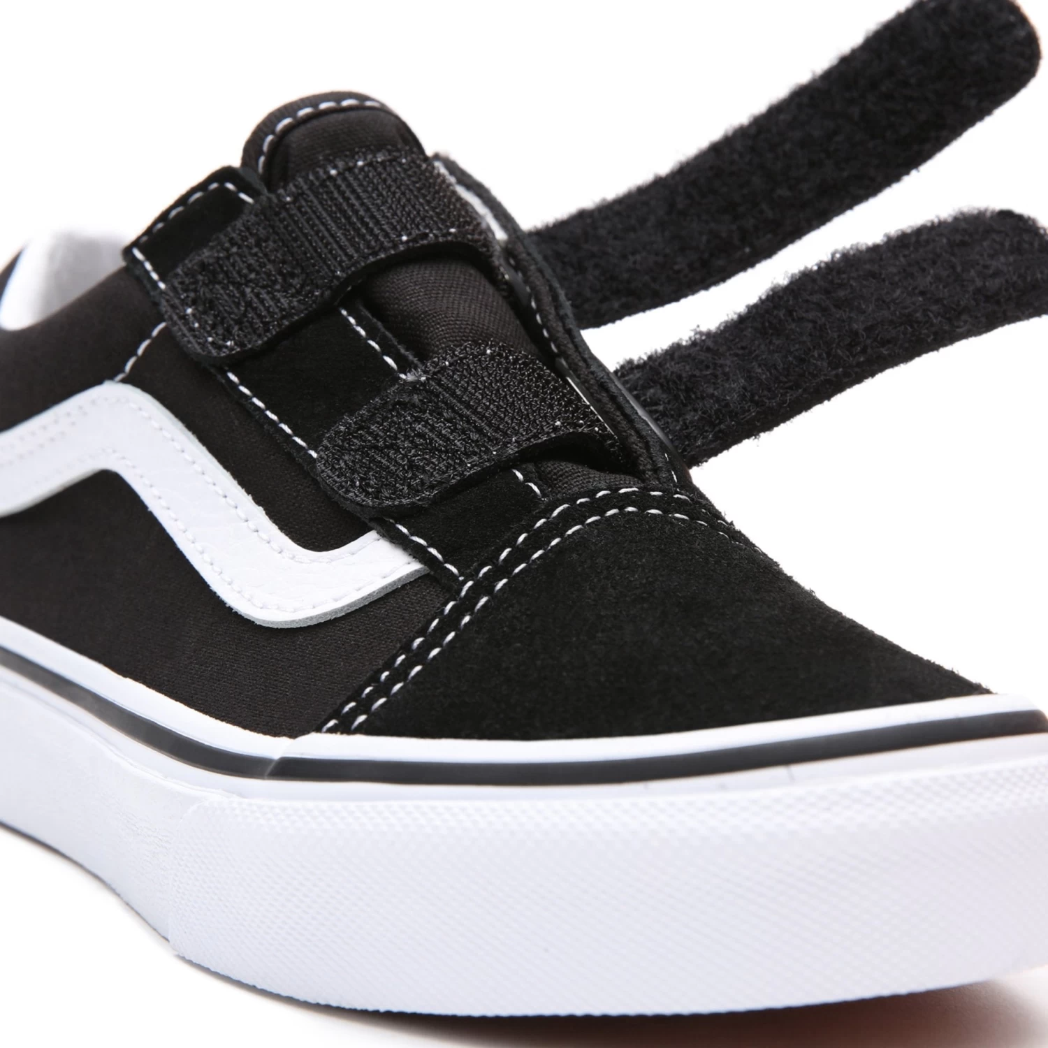 Vans Kids Old Skool Black/ True White - Afbeelding 3