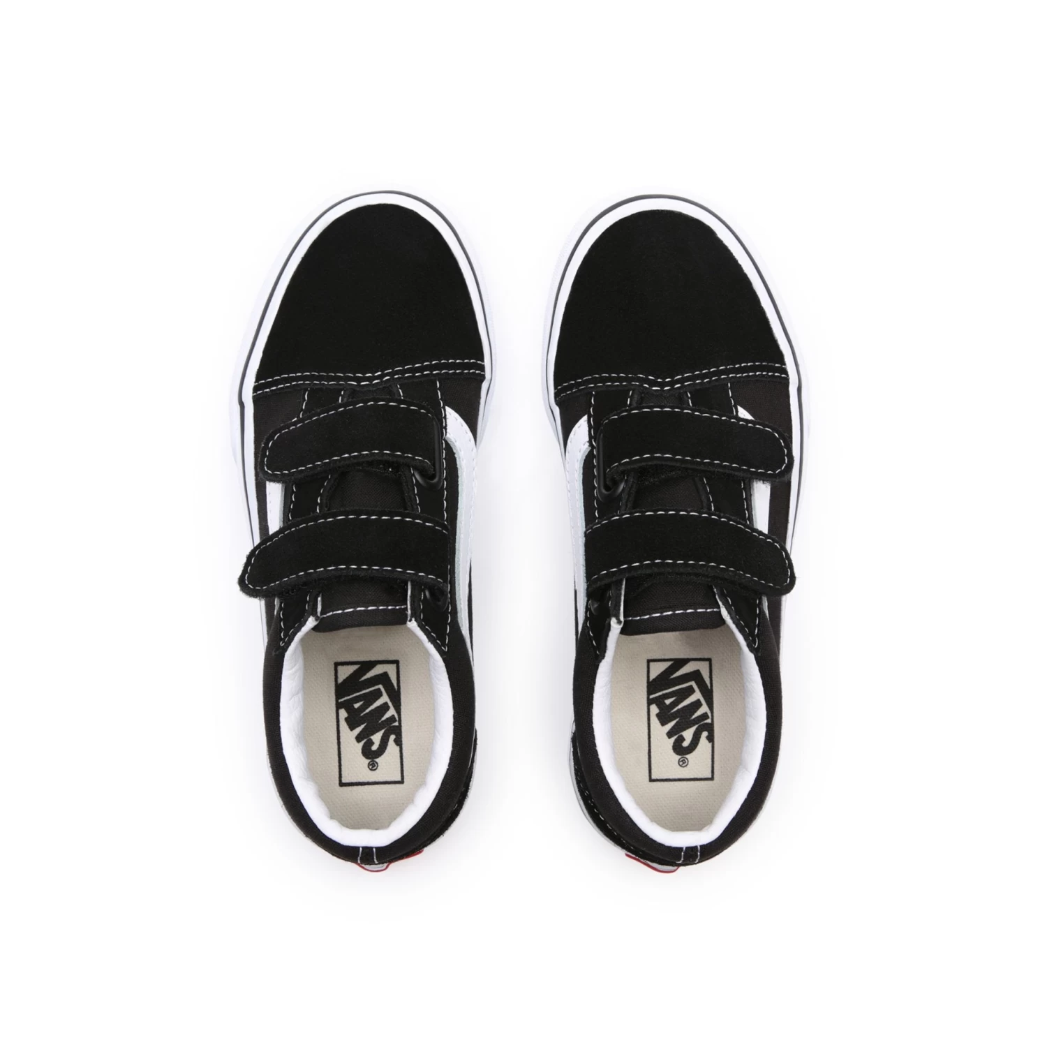 Vans Kids Old Skool Black/ True White - Afbeelding 6