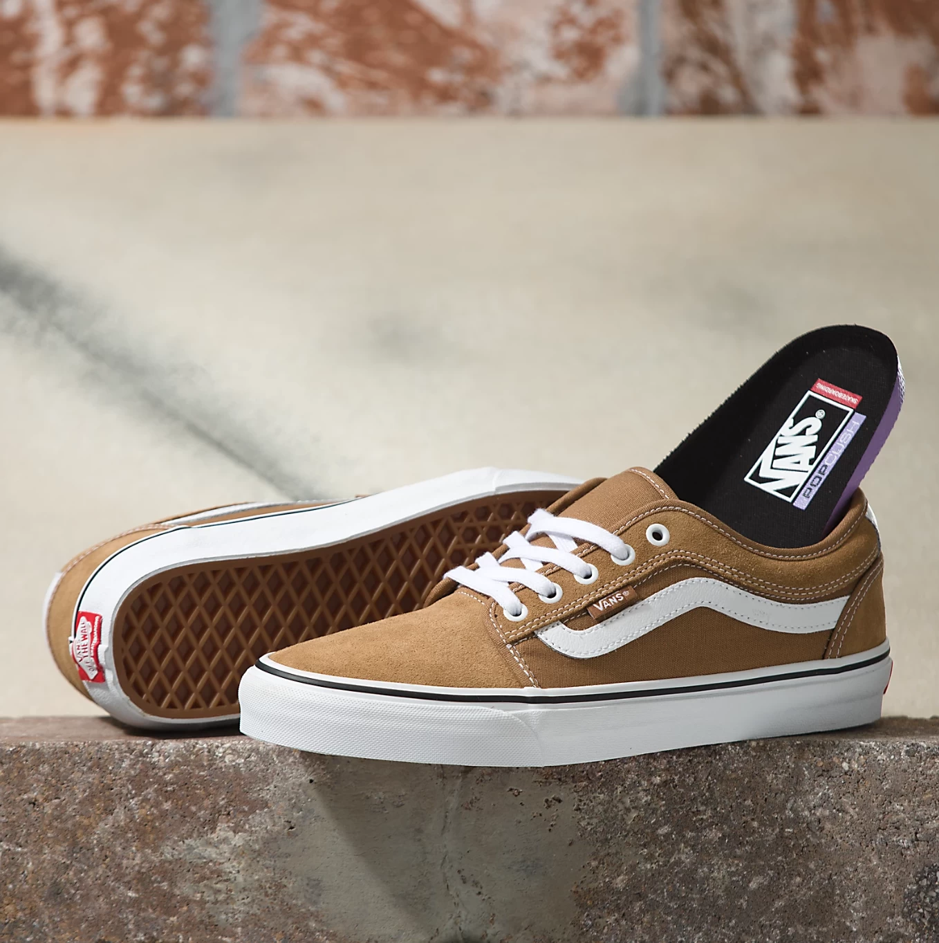 Vans Chukka Low Sidestripe Tobacco Brown - Afbeelding 4