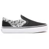Vans Kids Classic Slip-On Off The Wall Black/Asphalt