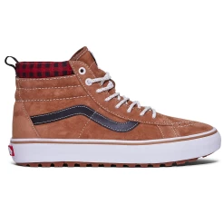 Vans Sk8-Hi MTE-1 Plaid Brown/ Black