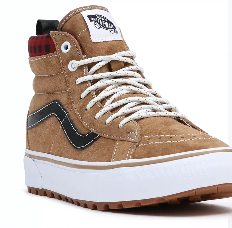 Vans Sk8-Hi MTE-1 Plaid Brown/ Black - Afbeelding 7