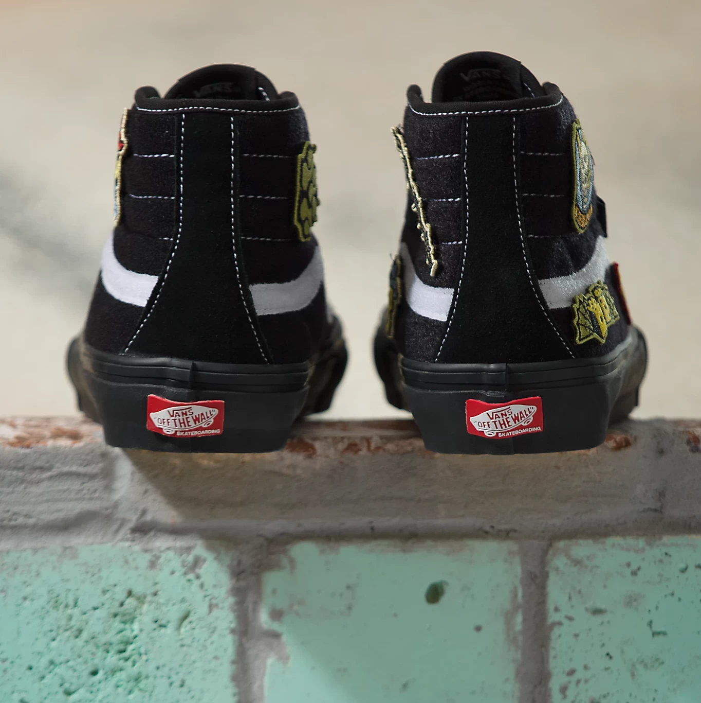 Vans Skate Sk8-Hi Decon Elijah Berle Black/ Black - Afbeelding 7