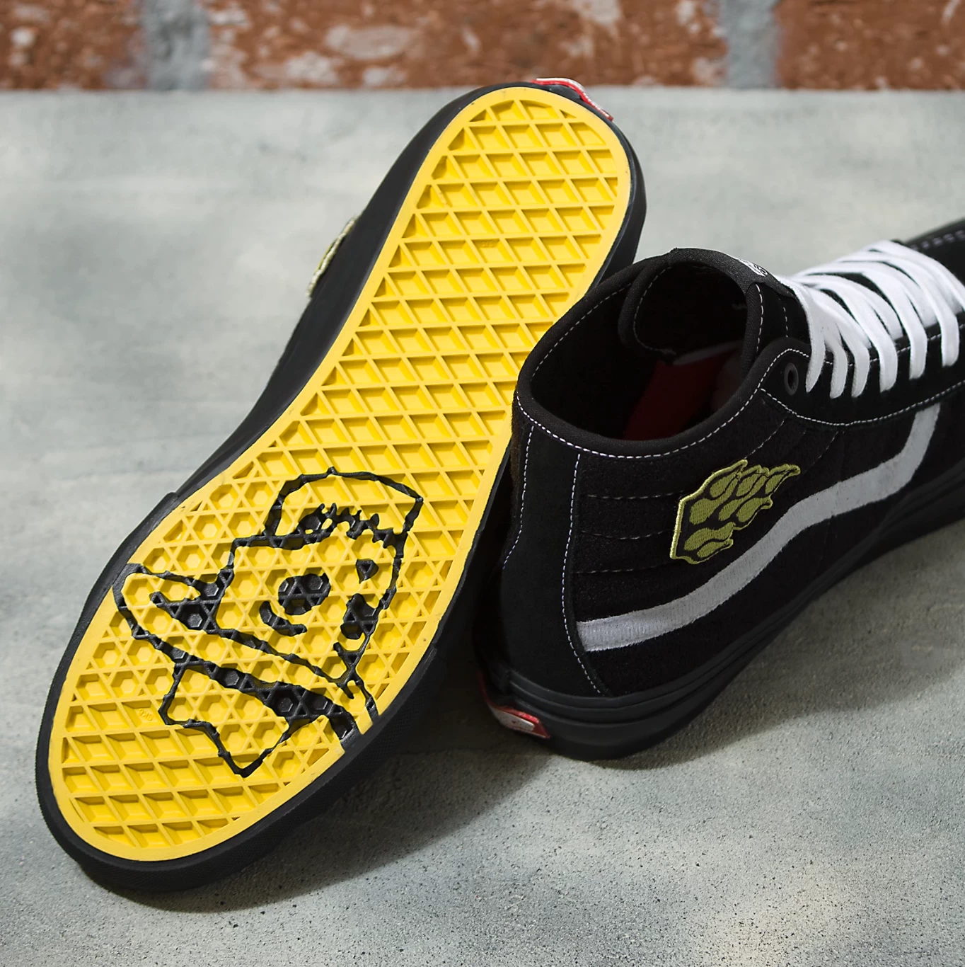 Vans Skate Sk8-Hi Decon Elijah Berle Black/ Black - Afbeelding 9