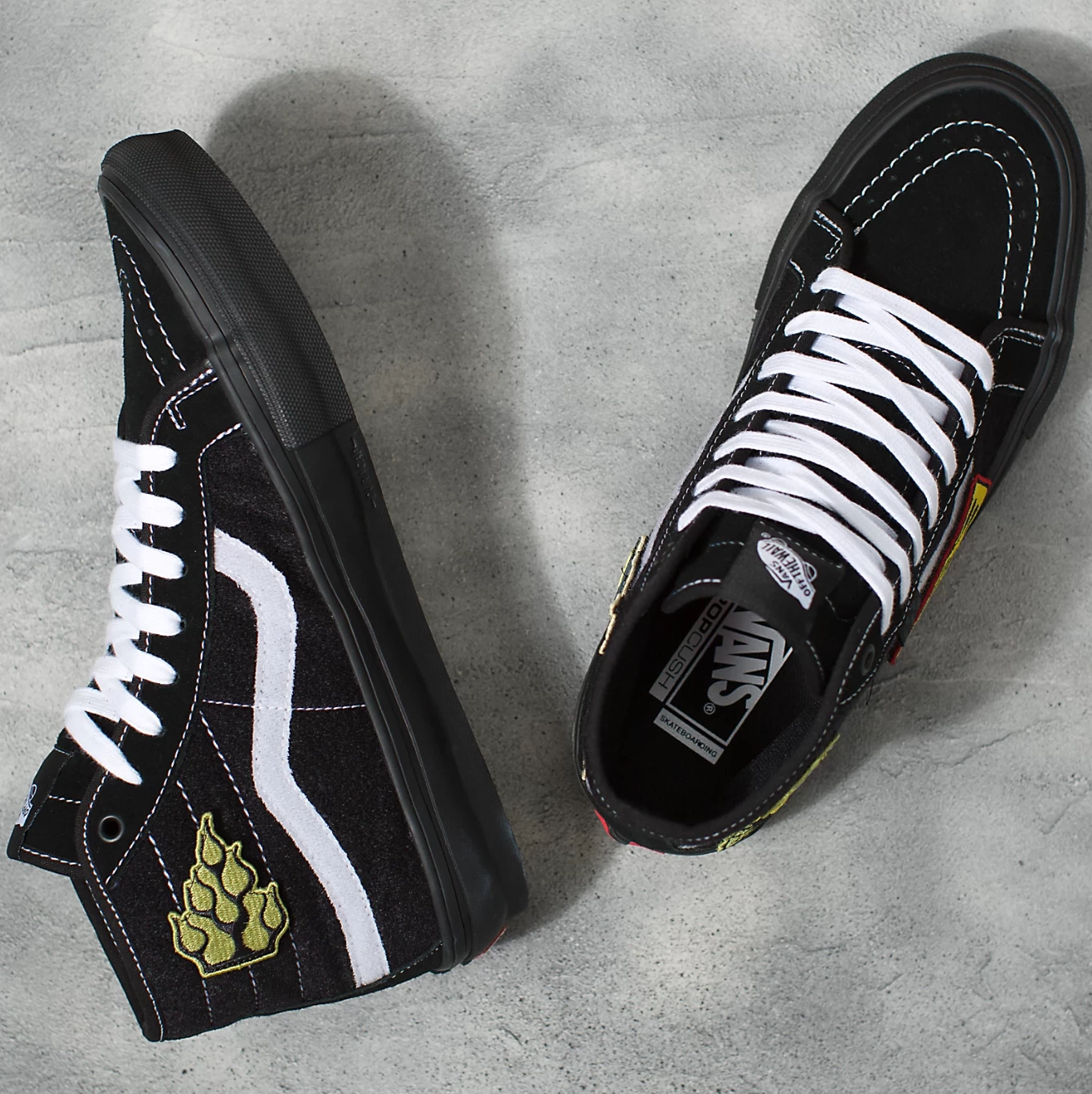 Vans Skate Sk8-Hi Decon Elijah Berle Black/ Black - Afbeelding 10
