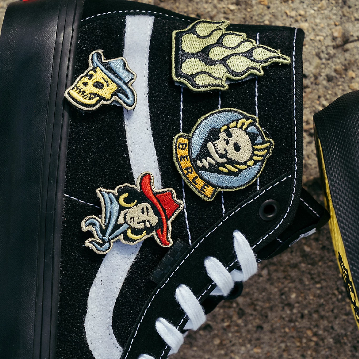 Vans Skate Sk8-Hi Decon Elijah Berle Black/ Black - Afbeelding 4