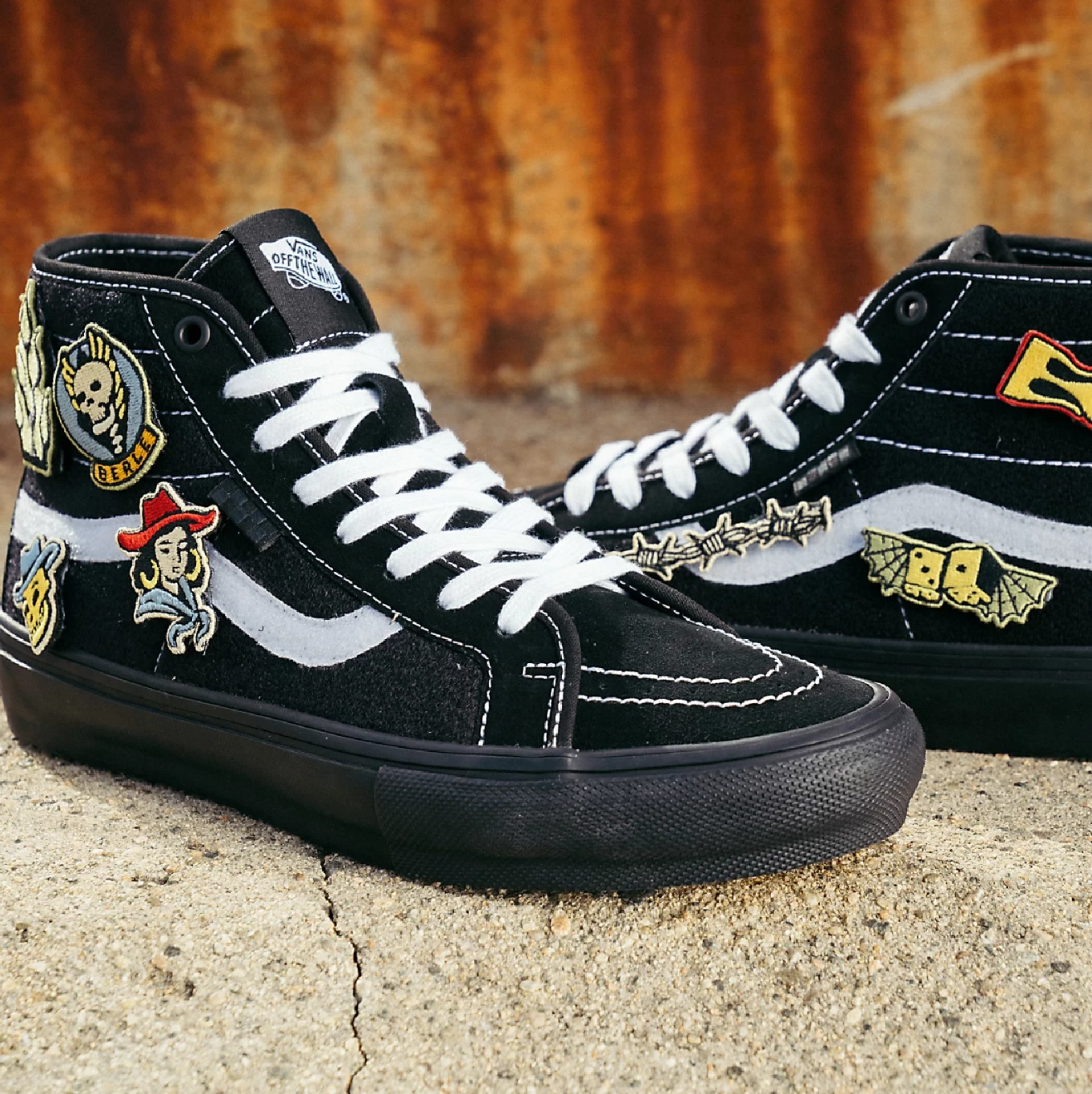 Vans Skate Sk8-Hi Decon Elijah Berle Black/ Black - Afbeelding 2