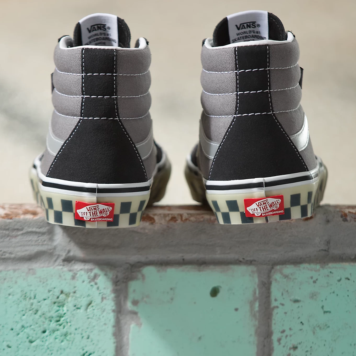 Vans Skate Sk8-Hi Translucent Rubber Grey - Afbeelding 13