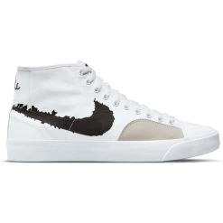 Blazer Court Mid Premium White/White/Black