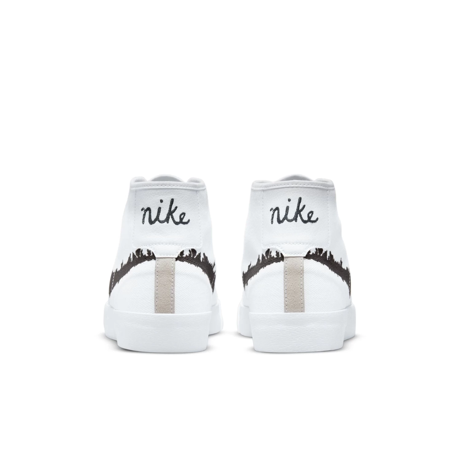 Blazer Court Mid Premium White/White/Black - Afbeelding 5