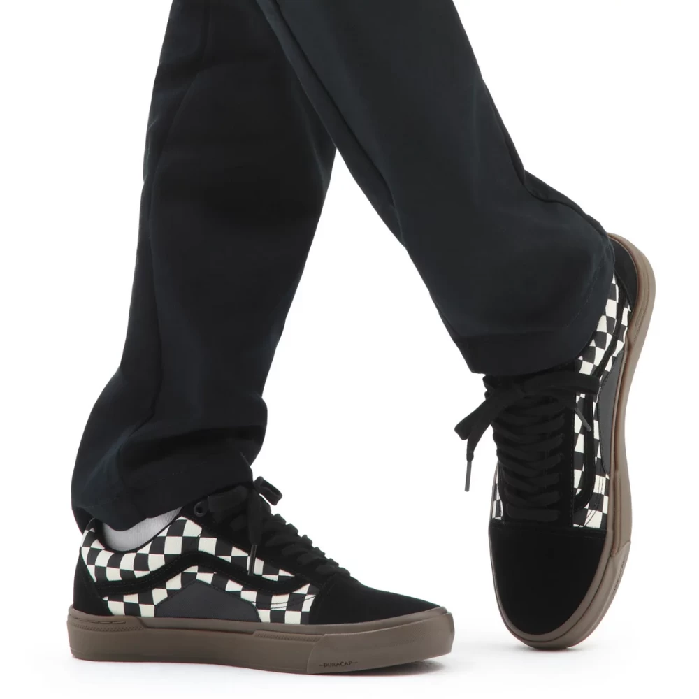 Vans BMX Old Skool Checkerboard Black/Dark Gum - Afbeelding 2