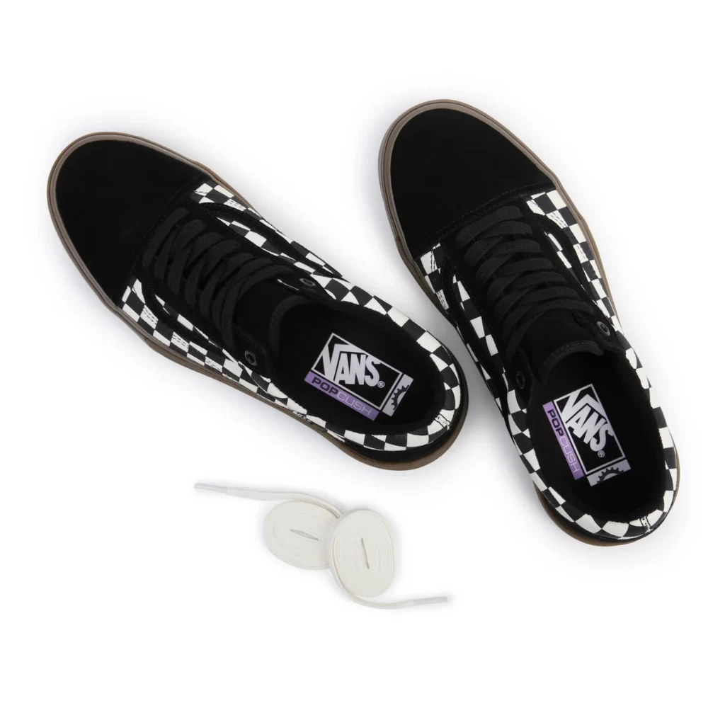 Vans BMX Old Skool Checkerboard Black/Dark Gum - Afbeelding 6