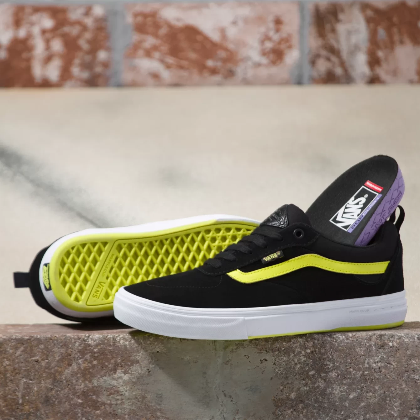 Vans Kyle Walker Black/Sulphur - Afbeelding 2