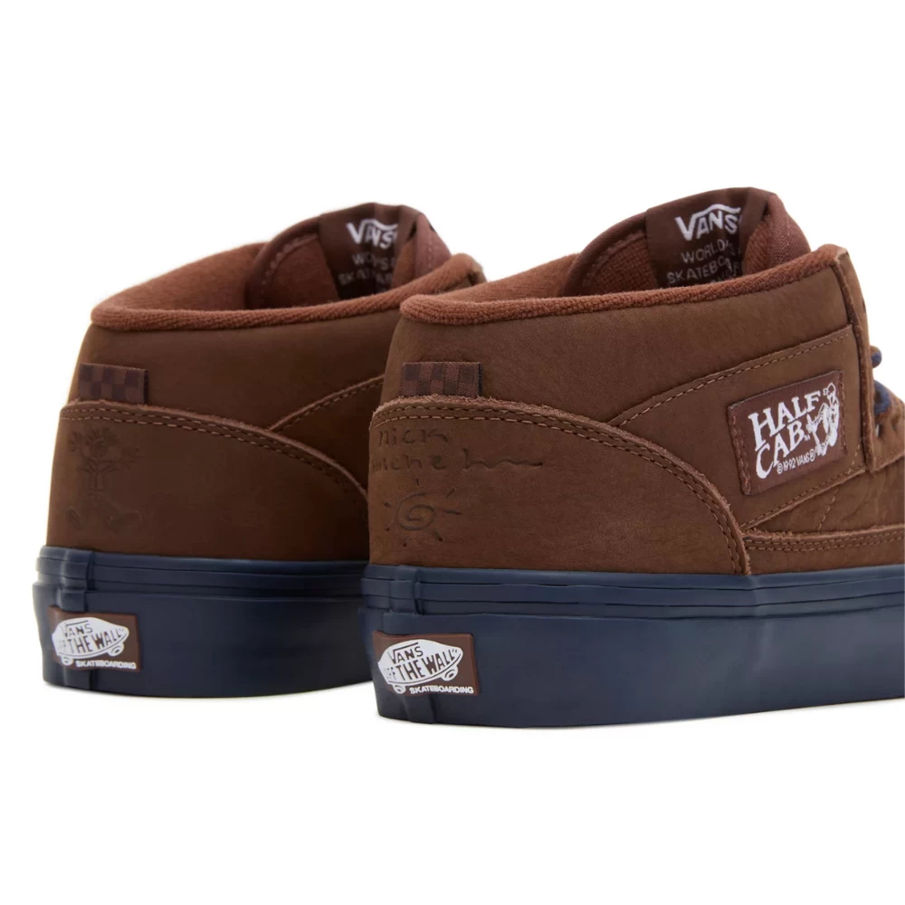 Vans Skate Half Cab '92 Nick Michel Brown/Navy - Afbeelding 4
