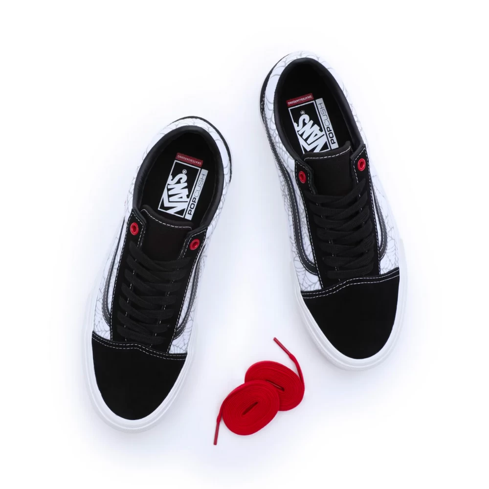 Vans Skate Old Skool Black Widow Spider Black - Afbeelding 3