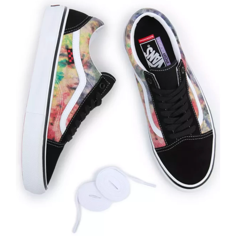 Vans Skate Old Skool Tie-Dye Terry Black/Multi - Afbeelding 4