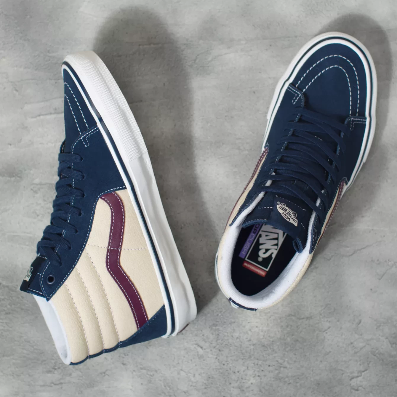 Vans Skate Sk8-Hi Dress Blues/Turtledove - Afbeelding 2
