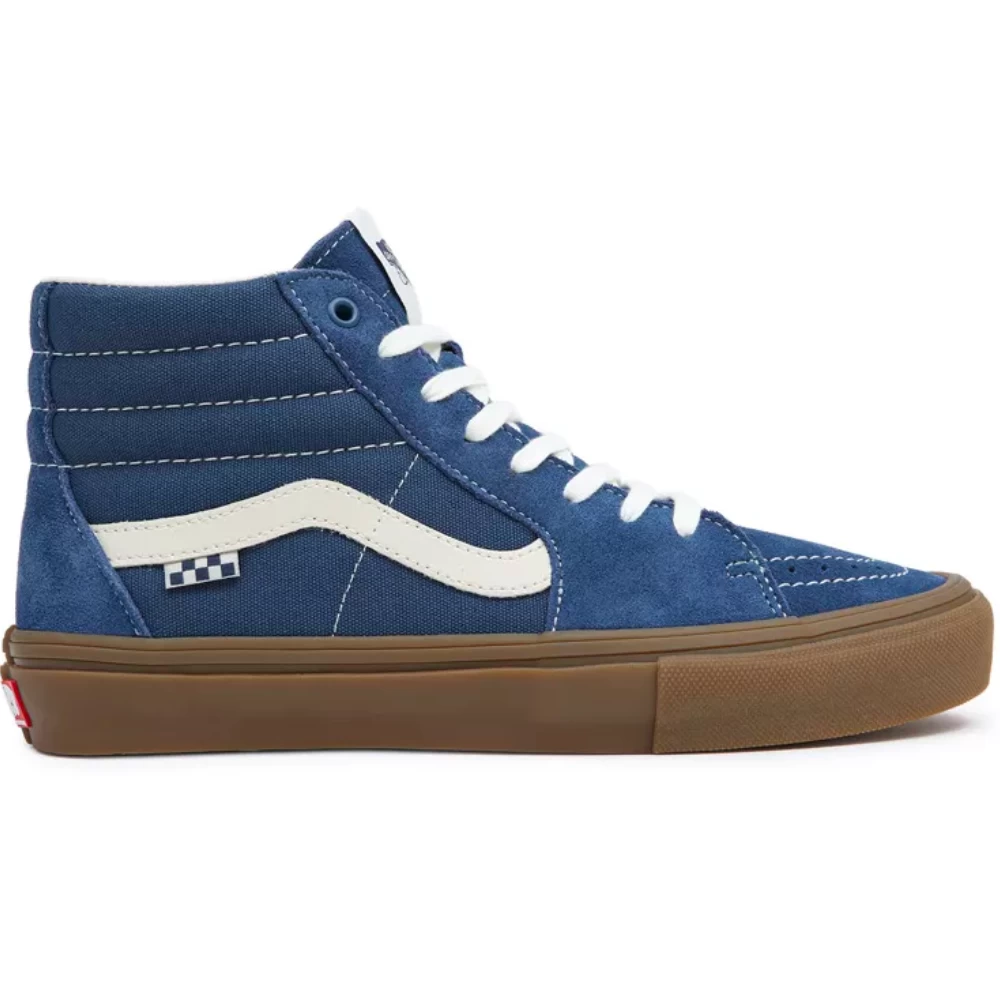 Vans Sk8-Hi Suede Gum Dark Denim