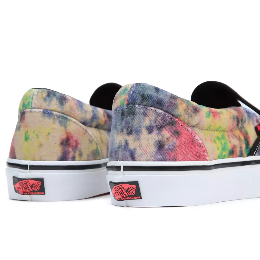 Vans Skate Slip-On Tie-Dye Terry Black/Multi - Afbeelding 2
