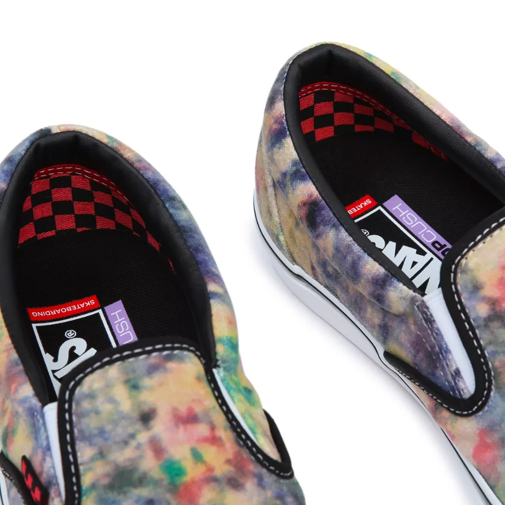Vans Skate Slip-On Tie-Dye Terry Black/Multi - Afbeelding 4