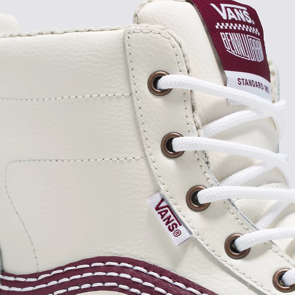 Vans Standard Mid Snow MTE Benny Urban Marshmallow/Burgundy - Afbeelding 4
